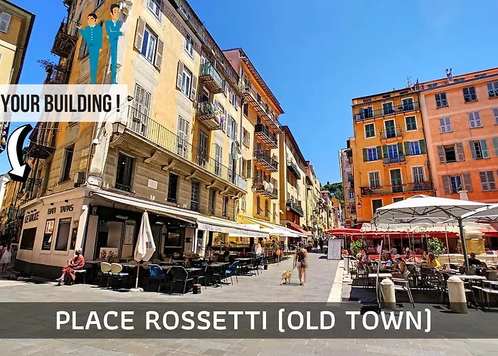 Nestor&Jeeves - Rossetti Vieux Nice - Old Town - Close Sea