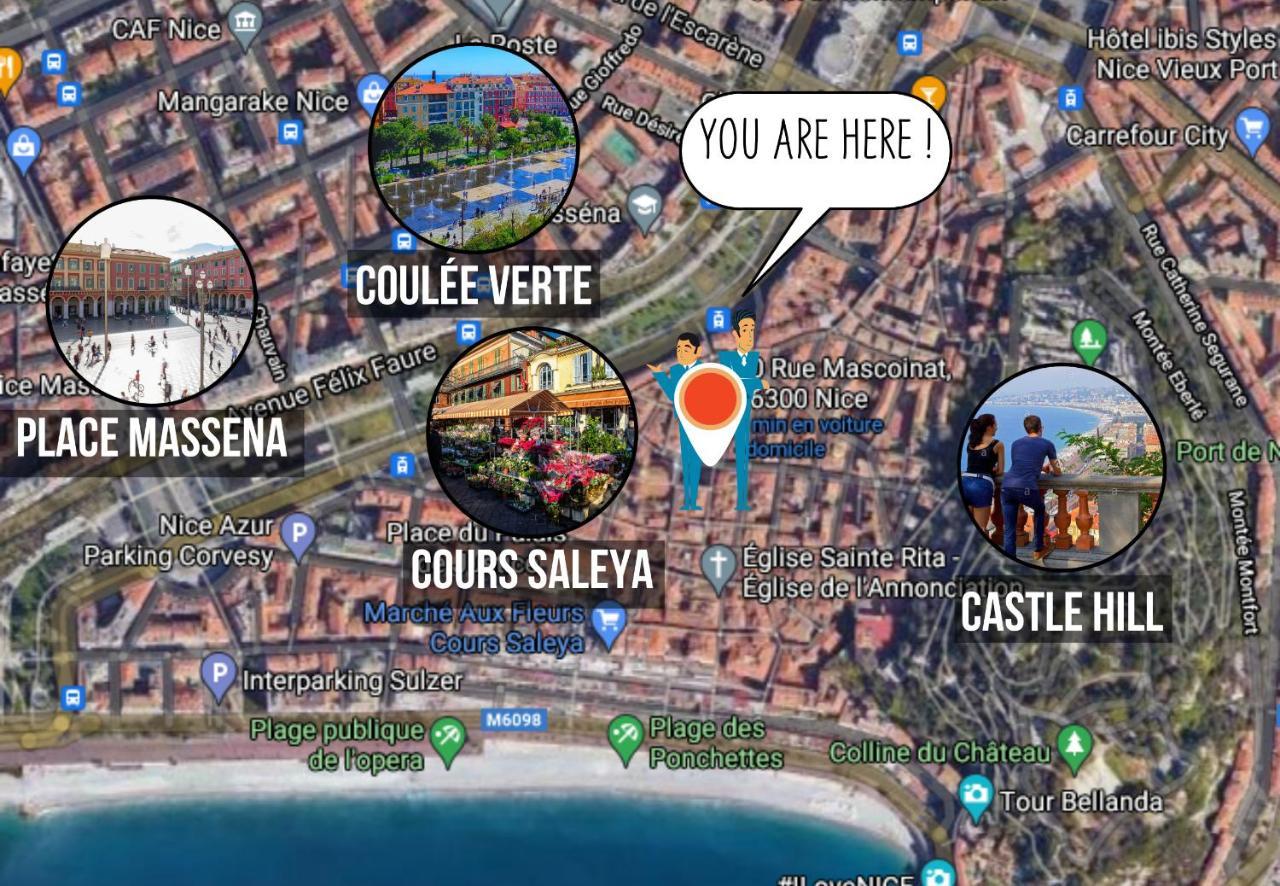 Nestor&jeeves - Rossetti Vieux - Old Town - Close Sea Appartement Nice